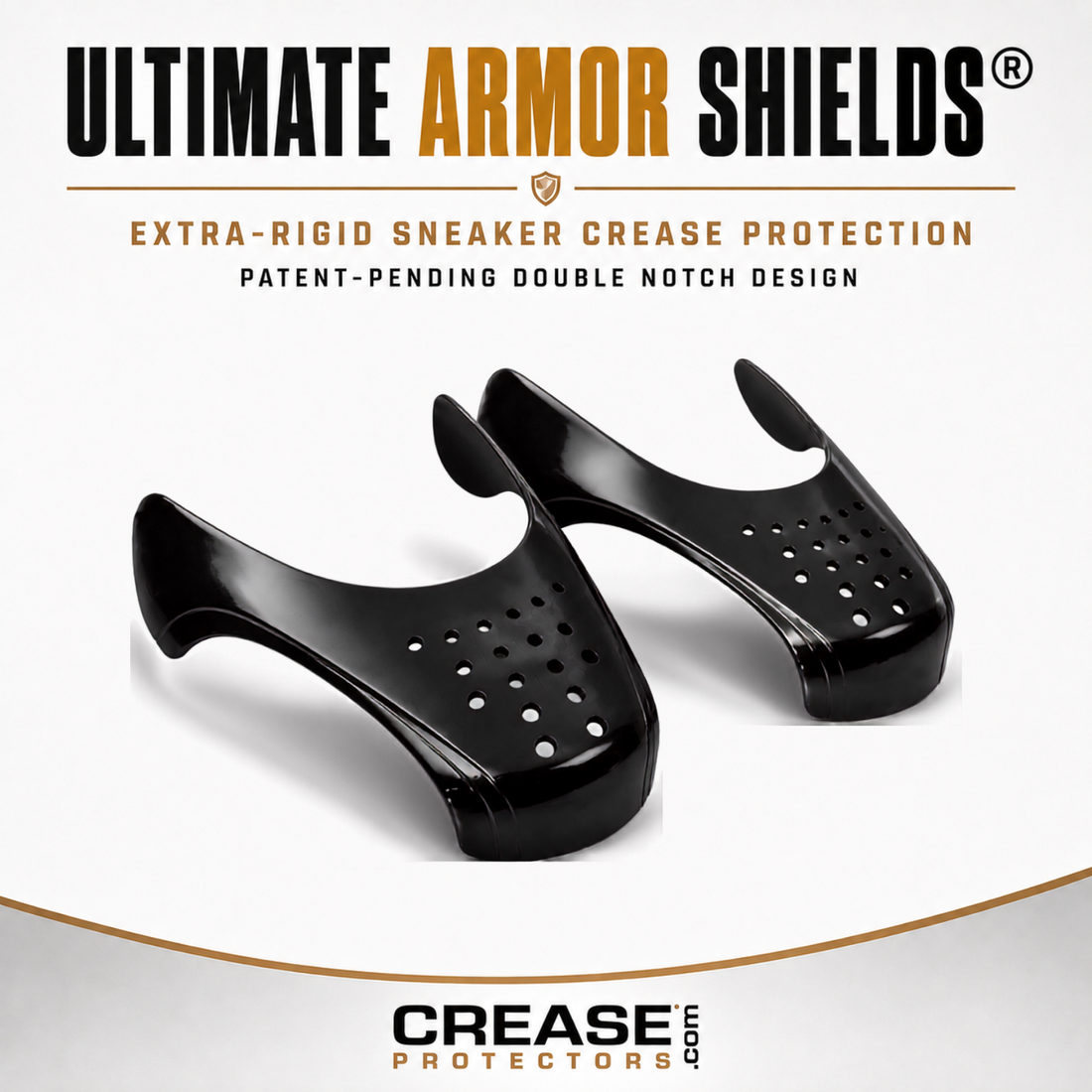 Introducing the Ultimate Armor Shields: Rigid Crease Protection for Sneakers